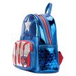 Loungefly Marvel Captain America metallic backpack 26cm 671803453579