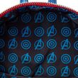 Loungefly Marvel Captain America metallic backpack 26cm 671803453579