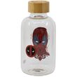 STOR Marvel Deadpool glass bottle 620ml