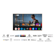 TCL 75A300W NXTVISION QLED TV with Google TV and Private art museum gallery (2024)