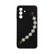 Vivid Silicone Case Pearl Chain Samsung Galaxy A26 Black