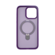 Vivid Magsafe Ring Stand PC Case Apple iPhone 15 Plus Purple