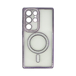 Vivid Magsafe Strass and Glitter Case Samsung Galaxy S24 Ultra Purple