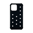 Vivid Silicone Pins Case Apple iPhone 15 Pro Black 5213015670877