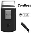 Wahl 3615-1016 men's shaver Foil shaver Trimmer Black, Silver