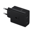 Samsung Fast GaN Travel Charger 50W Duo + Cable Type C To Type C Black