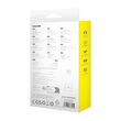 Baseus Unbreakable USB cable 1 m USB A USB C White