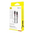Baseus Dura Type C to Type C 100 W fast charging cable 1 m Black, Red