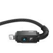 Baseus Unbreakable USB A to iP cable 1 m 5V-2.4A Black