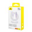 Baseus Gem USB C to USB C fast charging cable 1 m 100 W Purple