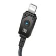 Baseus Unbreakable USB C to iP cable 1 m 20 W Black