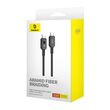 Baseus Unbreakable USB C to USB C cable 2 m 100 W White