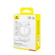 Baseus Gem USB to IP 2.4A fast charging cable 2 m White