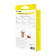 Baseus Free2Pull Expandable USB C to iP Ligtning fast charging cable 1 m 20 W White