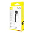 Baseus Dura Type C fast charging cable for iP 20 W 2 m Black, Gold