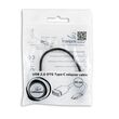 Gembird A-OTG-CMAF2-01 USB cable 0.2 m USB C USB A Black