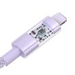 Baseus Gem USB to IP 2.4A fast charging cable 2 m Purple