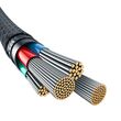 Baseus Unbreakable USB A to iP cable 2 m 5V-2.4A Black