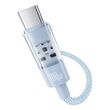 Baseus Gem USB A to USB C fast charging cable 1 m 100 W Blue