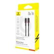 Baseus Dura Type C fast charging cable for iP 20 W 1 m Black, Red