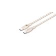 Havit CB6284 - USB Type C to USB Type C cable, 2.0 m (beige)