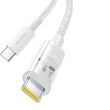 Baseus Gem USB C to USB C fast charging cable 1 m 100 W White