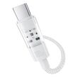 Baseus Gem USB C to USB C fast charging cable 1 m 100 W White
