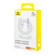 Baseus Gem USB-C to iP fast charging cable 2 m 20 W Purple