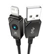 Baseus Unbreakable USB A to iP cable 1 m 5V-2.4A Black
