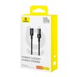 Baseus Gem USB C to USB C fast charging cable 1 m 100 W Black
