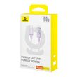 Baseus Gem USB C to USB C fast charging cable 2 m 100 W Purple
