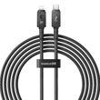 Baseus Unbreakable USB C to iP cable 2 m 20 W Black