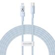 Baseus Gem USB-C to iP fast charging cable 2 m 20 W Blue