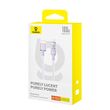 Baseus Gem USB A to USB C fast charging cable 1 m 100 W Purple