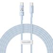 Baseus Gem USB C to USB C fast charging cable 2 m 100 W Blue