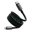Baseus Tungsten Magnetic USB C to USB C fast charging cable 1 m 100 W Black