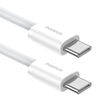 Baseus Superior USB C to USB C data cable 1 m 30 W White