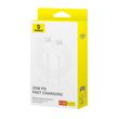 Baseus Superior USB C to USB C data cable 1 m 30 W White