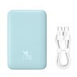 Baseus P10059001313-00 Lithium polymer (LiPo) power bank 10000 mAh Wireless charging Blue