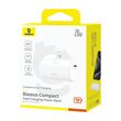 Baseus Compact P10068306213-00 Lithium-ion power bank 5000 mAh White