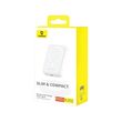 Baseus P10059001223-00 Lithium polymer (LiPo) power bank 10000 mAh Wireless charging White