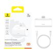 Baseus Compact P10068306213-00 Lithium-ion power bank 5000 mAh White