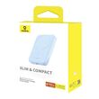 Baseus Magnetic Mini Air P10059002313-00 Lithium polymer power bank 6000 mAh Blue