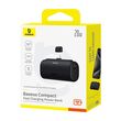 Baseus P10068307113-00 Lithium-ion power bank 5000 mAh Black