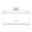 Baseus Compact P10068306213-00 Lithium-ion power bank 5000 mAh White