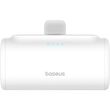 Baseus Compact P10068306213-00 Lithium-ion power bank 5000 mAh White