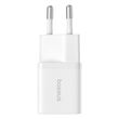 Baseus P10110909213-00 USB-C GaN5 mini 25W mains charger White