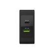 Green Cell CHAR10 mobile device charger Black Indoor