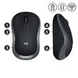 Logitech M185 mouse RF Wireless Optical.