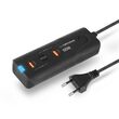 Esperanza EZC109 mobile device charger Universal Black AC Fast charging Indoor
